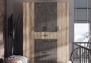 Шкаф платяной Паркинс в Стрежевом - strezevoi.ok-mebel.com | фото 4