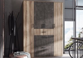 Шкаф платяной Паркинс в Стрежевом - strezevoi.ok-mebel.com | фото 5