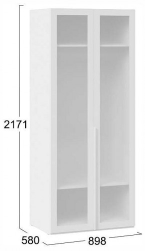 Шкаф платяной Порто СМ-393.07.009 в Стрежевом - strezevoi.ok-mebel.com | фото 3