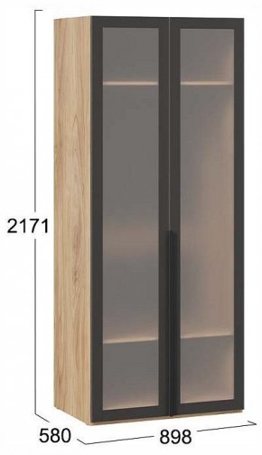 Шкаф платяной Порто СМ-393.07.009 в Стрежевом - strezevoi.ok-mebel.com | фото 2
