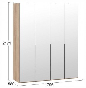 Шкаф платяной Порто СМ-393.07.109 в Стрежевом - strezevoi.ok-mebel.com | фото