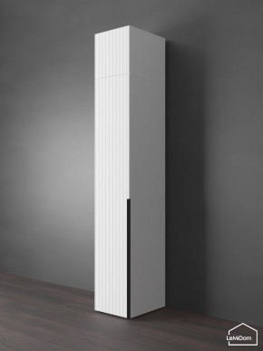 Шкаф с антресолью Linnea MHR-1A-1 2450х400х510 (Белый-М 11.1.2) в Стрежевом - strezevoi.ok-mebel.com | фото