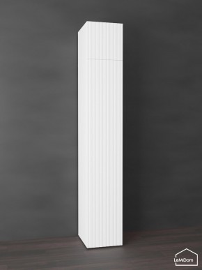 Шкаф с антресолью Linnea MHR-1POA-4 2450х400х510 (Белый-М 11.1.2) в Стрежевом - strezevoi.ok-mebel.com | фото