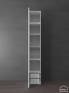 Шкаф с антресолью Linnea MHR-1POA-4 2450х400х510 (Белый-М 11.1.2) в Стрежевом - strezevoi.ok-mebel.com | фото 6