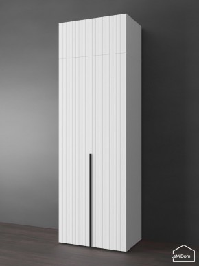Шкаф с антресолью Linnea MHR-2A-1 2450х800х510 (Белый-М 11.1.1) в Стрежевом - strezevoi.ok-mebel.com | фото