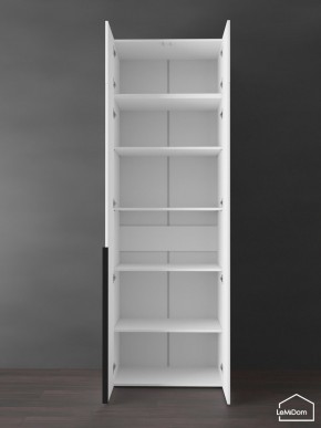 Шкаф с антресолью Linnea MHR-2A-2 2450х800х510 (Белый-М 11.1.2) в Стрежевом - strezevoi.ok-mebel.com | фото 4