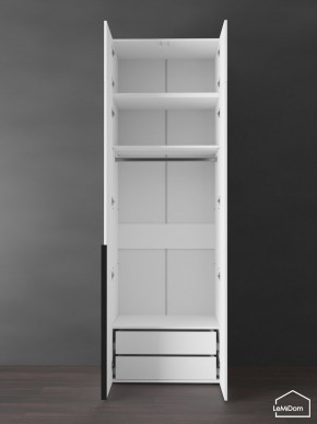 Шкаф с антресолью Linnea MHR-2A-3 2450х800х510 (Белый-М 11.1.2) в Стрежевом - strezevoi.ok-mebel.com | фото 6