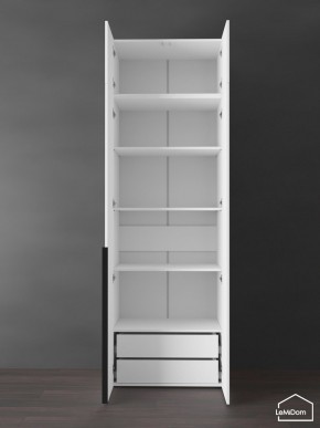 Шкаф с антресолью Linnea MHR-2A-4 2450х800х510 (Белый-М 11.1.1) в Стрежевом - strezevoi.ok-mebel.com | фото 6