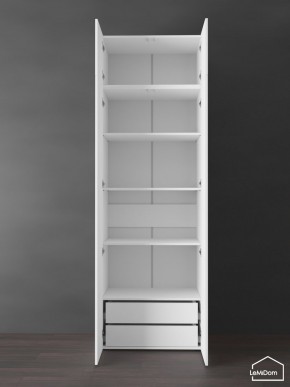 Шкаф с антресолью Linnea MHR-2POA-4 2450х800х510 (Белый-М 11.1.1) в Стрежевом - strezevoi.ok-mebel.com | фото 6