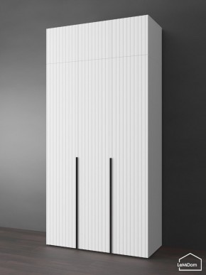 Шкаф с антресолью Linnea MHR-3A-2 2450х1200х510 (Белый-М 11.1.1) в Стрежевом - strezevoi.ok-mebel.com | фото