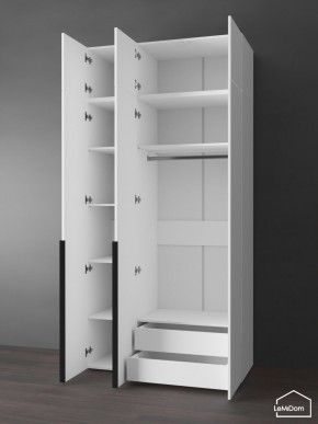 Шкаф с антресолью Linnea MHR-3A-2 2450х1200х510 (Белый-М 11.1.2) в Стрежевом - strezevoi.ok-mebel.com | фото 5
