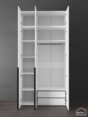 Шкаф с антресолью Linnea MHR-3A-2 2450х1200х510 (Белый-М 11.1.2) в Стрежевом - strezevoi.ok-mebel.com | фото 6