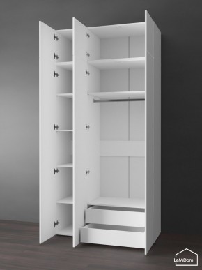 Шкаф с антресолью Linnea MHR-3POA-2 2450х1200х510 (Белый-М 11.1.2) в Стрежевом - strezevoi.ok-mebel.com | фото 5