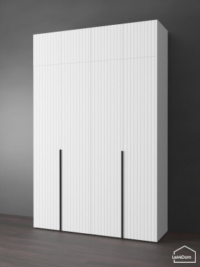 Шкаф с антресолью Linnea MHR-4A-1 2450х1600х510 (Белый-М 11.1.1) в Стрежевом - strezevoi.ok-mebel.com | фото