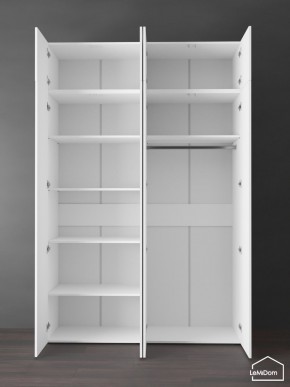 Шкаф с антресолью Linnea MHR-4POA-1 2450х1600х510 (Белый-М 11.1.1) в Стрежевом - strezevoi.ok-mebel.com | фото 4