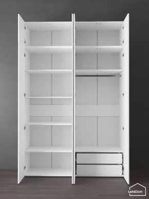 Шкаф с антресолью Linnea MHR-4POA-2 2450х1600х510 (Белый-М 11.1.1) в Стрежевом - strezevoi.ok-mebel.com | фото 5