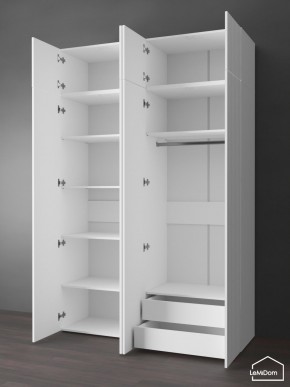 Шкаф с антресолью Linnea MHR-4POA-2 2450х1600х510 (Белый-М 11.1.1) в Стрежевом - strezevoi.ok-mebel.com | фото 6