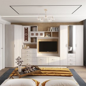 Шкаф угловой Белла (Ясень белый) в Стрежевом - strezevoi.ok-mebel.com | фото 3