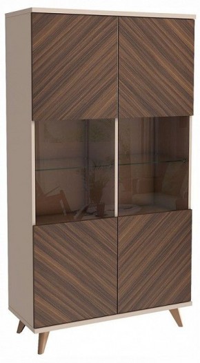 Шкаф-витрина Хармони 468.06 в Стрежевом - strezevoi.ok-mebel.com | фото
