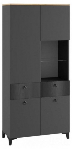 Шкаф-витрина Ника в Стрежевом - strezevoi.ok-mebel.com | фото
