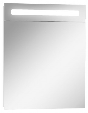 Шкаф-зеркало Аврора 55 левый с подсветкой LED Домино (DV8003HZ) в Стрежевом - strezevoi.ok-mebel.com | фото 1