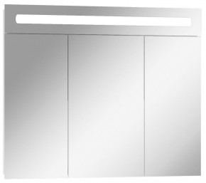 Шкаф-зеркало Аврора 85 с подсветкой LED Домино (DV8010HZ) в Стрежевом - strezevoi.ok-mebel.com | фото