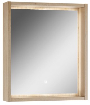 Шкаф-зеркало Nice 60 с подсветкой Домино (DN4706HZ) в Стрежевом - strezevoi.ok-mebel.com | фото 1