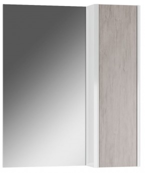 Шкаф-зеркало Uno 60 Дуб серый левый/правый Домино (DU1503HZ) в Стрежевом - strezevoi.ok-mebel.com | фото 1