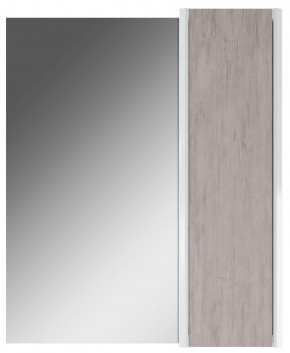 Шкаф-зеркало Uno 60 Дуб серый левый/правый Домино (DU1503HZ) в Стрежевом - strezevoi.ok-mebel.com | фото 5