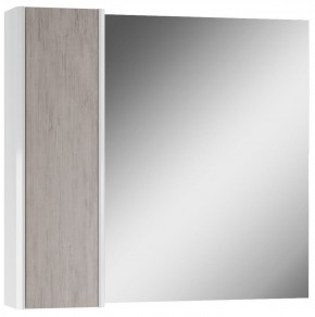 Шкаф-зеркало Uno 80 Дуб серый левый/правый Домино (DU1504HZ) в Стрежевом - strezevoi.ok-mebel.com | фото 6