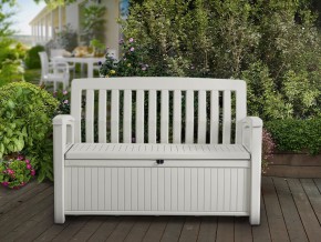 Скамья Patio Bench белый в Стрежевом - strezevoi.ok-mebel.com | фото 2