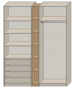 Спальня Серый камень + Кровать (серии «ГЕСТИЯ») в Стрежевом - strezevoi.ok-mebel.com | фото 7