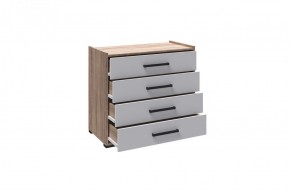 Спальня Соната Комод (Белый/Дуб крафт золотой) в Стрежевом - strezevoi.ok-mebel.com | фото 2
