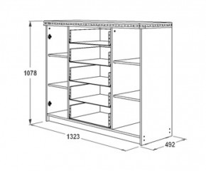 Спальный гарнитур Ольга-13 (модульный) в Стрежевом - strezevoi.ok-mebel.com | фото 17