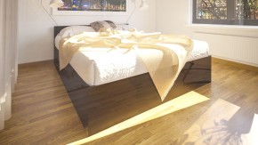 Стандарт Кровать 1600, цвет венге, ШхГхВ 163,5х203,5х70 см., сп.м. 1600х2000 мм., без матраса, основание есть в Стрежевом - strezevoi.ok-mebel.com | фото 6