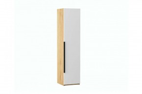 СТЕФАНИ-6 Пенал (дуб крафт золотой/белый софт) в Стрежевом - strezevoi.ok-mebel.com | фото
