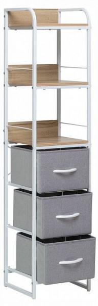 Стеллаж комбинированный Ноа в Стрежевом - strezevoi.ok-mebel.com | фото 4