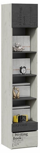 Стеллаж комбинированный Оксфорд-2 ТД-399.07.20 в Стрежевом - strezevoi.ok-mebel.com | фото