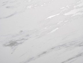 Стол BELLUNO 160 MARBLES KL-99 Белый мрамор матовый, итальянская керамика/ белый каркас, ®DISAUR в Стрежевом - strezevoi.ok-mebel.com | фото 3