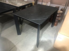 Стол CORNER 120 MATT BLACK MARBLE SOLID CERAMIC / BLACK, ®DISAUR в Стрежевом - strezevoi.ok-mebel.com | фото 2