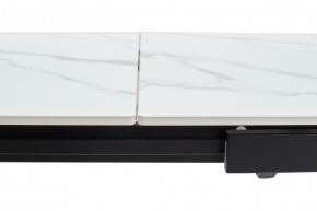 Стол CORNER 120 MATT WHITE MARBLE SOLID CERAMIC / BLACK, ®DISAUR в Стрежевом - strezevoi.ok-mebel.com | фото 8
