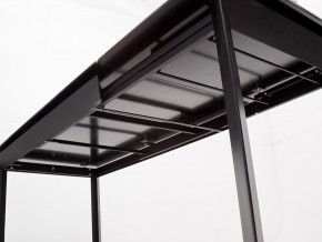 Стол CREMONA 140 HIGH GLOSS STATUARIO Белый мрамор глянцевый, керамика/ черный каркас, ®DISAUR в Стрежевом - strezevoi.ok-mebel.com | фото 6