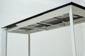 Стол CREMONA 160 KL-188 Контрастный мрамор / белый каркас, ®DISAUR в Стрежевом - strezevoi.ok-mebel.com | фото 9