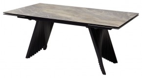 Стол IVAR 180 MARBLES KL-80 Серый мрамор, итальянская керамика, ®DISAUR в Стрежевом - strezevoi.ok-mebel.com | фото 2
