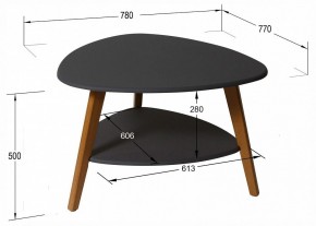 Стол журнальный Бруклин в Стрежевом - strezevoi.ok-mebel.com | фото 4
