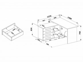 Стол компьютерный КСТ-109Л в Стрежевом - strezevoi.ok-mebel.com | фото 4