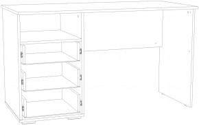 Стол письменный НМ 041.40 "Банни" (Бисквит) в Стрежевом - strezevoi.ok-mebel.com | фото 5