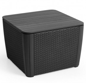 Стол-сундук Лузон Плюс (Luzon Plus Flat Wicker), графит в Стрежевом - strezevoi.ok-mebel.com | фото 3