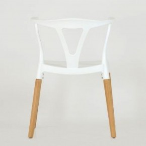 Стул Barneo N-218 Wishbone интерьерный кухонный белый в Стрежевом - strezevoi.ok-mebel.com | фото 2