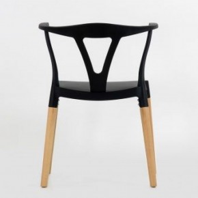 Стул Barneo N-218 Wishbone интерьерный кухонный черный в Стрежевом - strezevoi.ok-mebel.com | фото 2